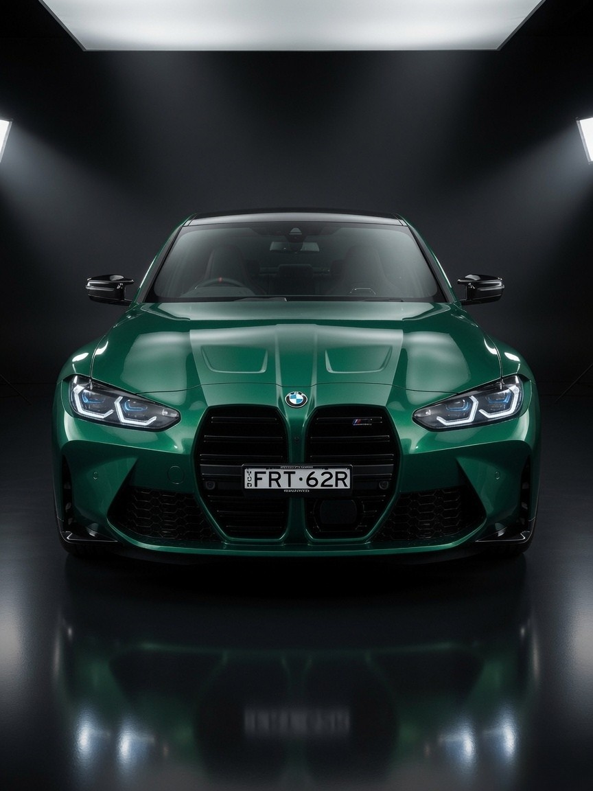 BMW M3 Competition — angle 4