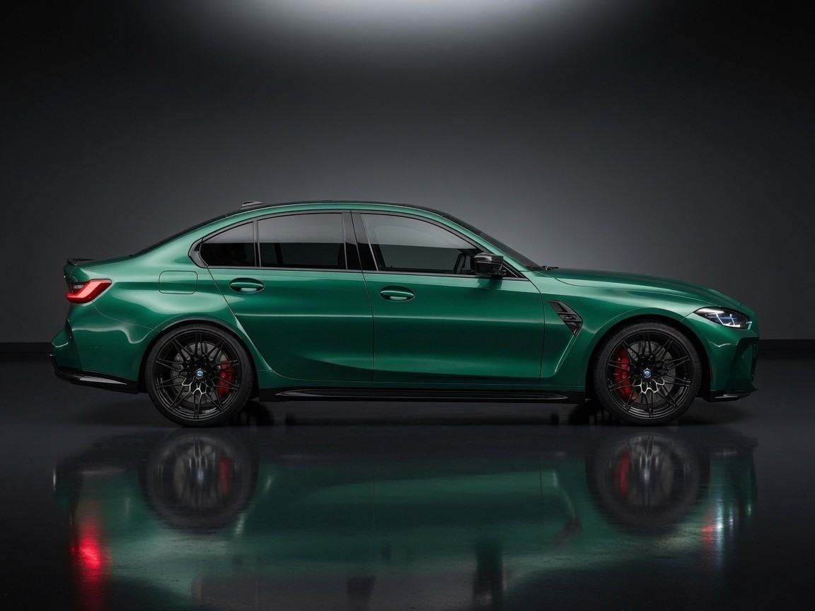 BMW M3 Competition — angle 3